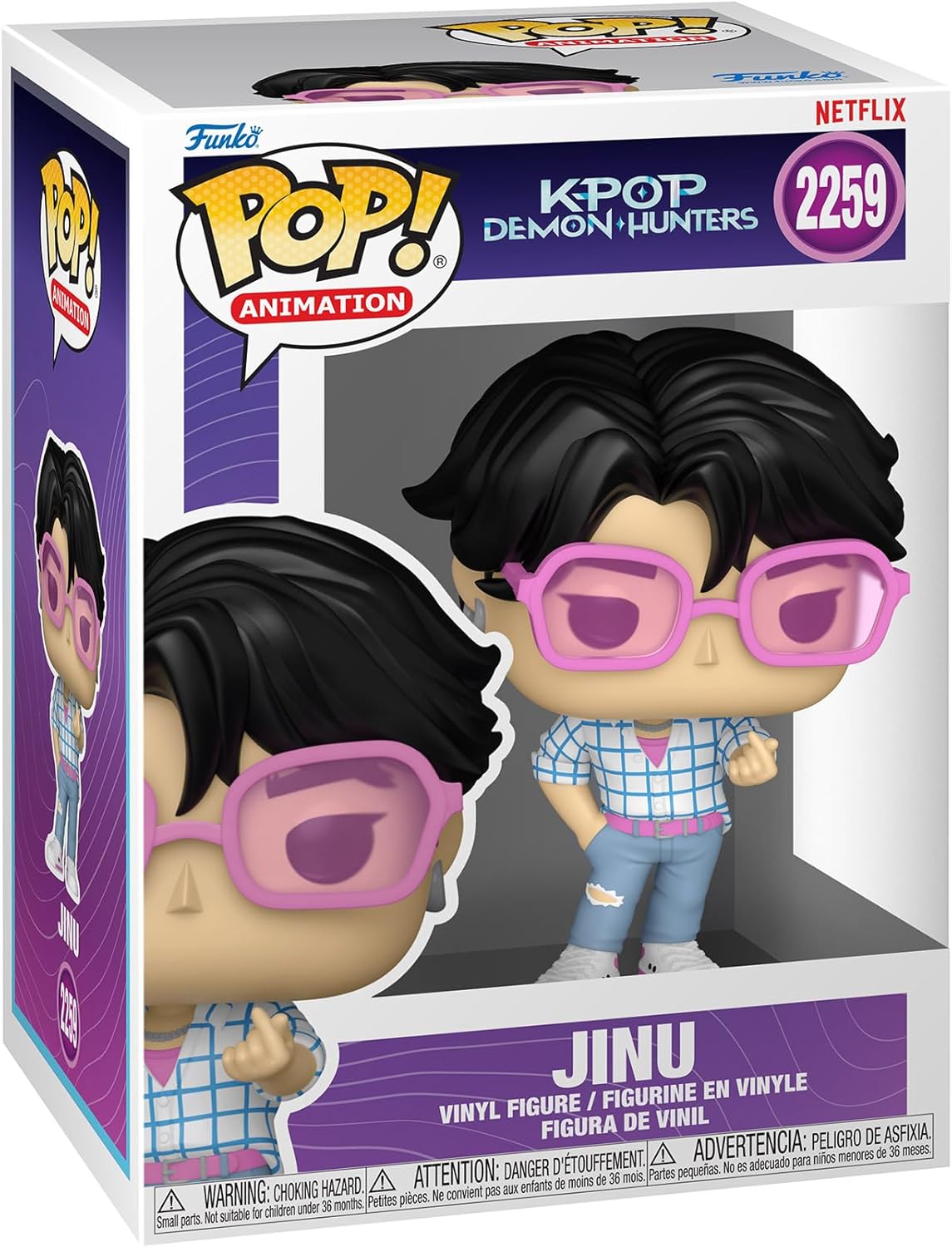 Funko Pop! Animation: K-POP DEMON HUNTERS JINU Vinyl Figure #2259