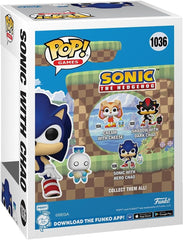 Funko POP & Buddy: Sonic The Hedgehog - Sonic The Hedgehog with Hero Chao - Collectable Vinyl Figure