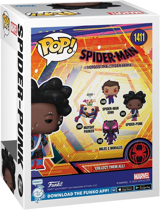 Funko Pop! Marvel: Spider-Man: Across The Spider-Verse - Spider-Punk Vinyl Figure #1411