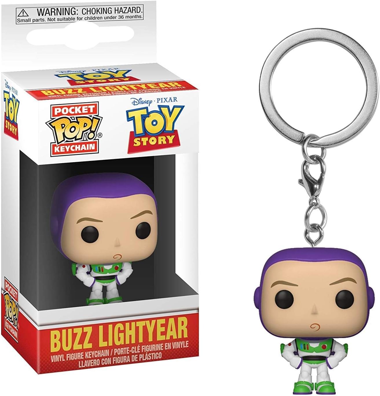 Funko Pop! Keychain: Buzz Lightyear Vinyl Figure Keychain