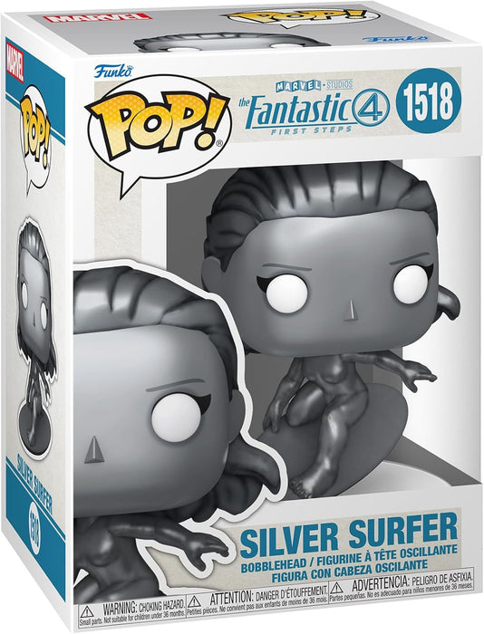 Funko Pop! Marvel: The Fantastic Four: First Steps - Silver Surfer - Fantastic Four (2025) - Collectable Vinyl Figure