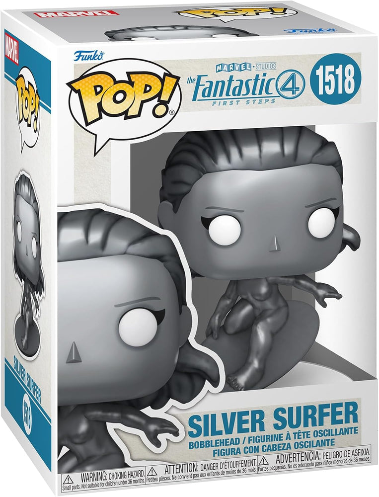 Funko Pop! Marvel: The Fantastic Four: First Steps - Silver Surfer - Fantastic Four (2025) - Collectable Vinyl Figure