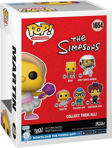 Funko Pop! TV: The Simpsons - Martin Vinyl Figure #1654