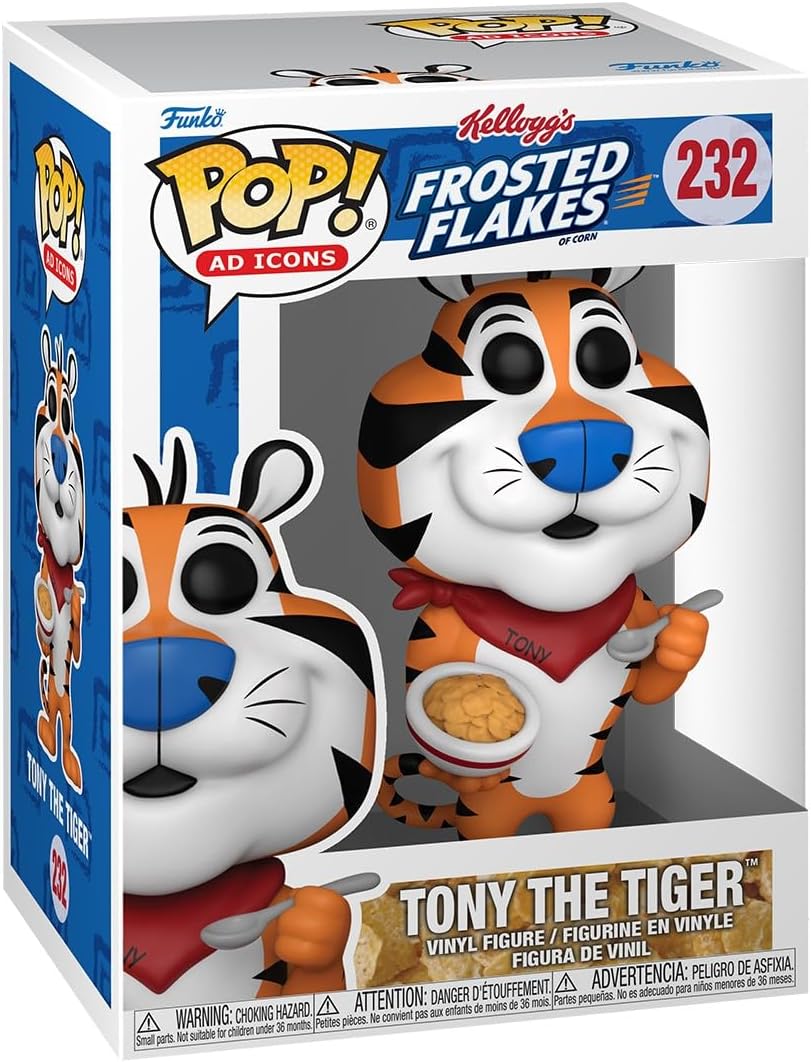 トニーザタイガーKellogg's Frosted Flakes ヒンジボックス Pop Ad Icons - Kellogg's Frosted Flakes - Tony the Tiger #232