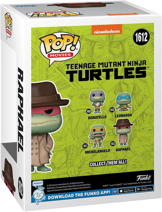 Funko Pop! Movies: Teenage Mutant Ninja Turtles - Raphael (Trench Coat)