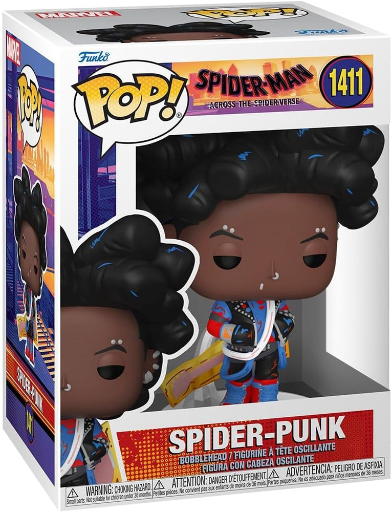 Funko Pop! Marvel: Spider-Man: Across The Spider-Verse - Spider-Punk Vinyl Figure #1411