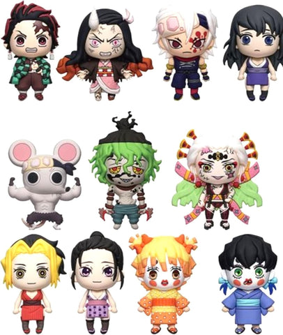 Monogram: Demon Slayer Kimetsu No Yaiba 3-D Foam Bag Clip Mystery Bag S6 (1 x Random Blind Bag) (Copy)