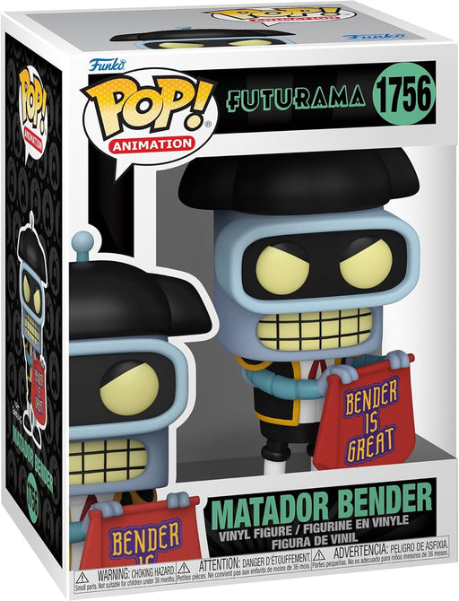 Funko Pop! TV: Futurama - Matador Bender Vinyl Figure #1756