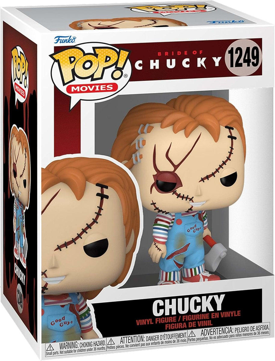 FUNKO POP! Movies: Horror - Bride of Chucky - CHUCKY #1249 Vinyl