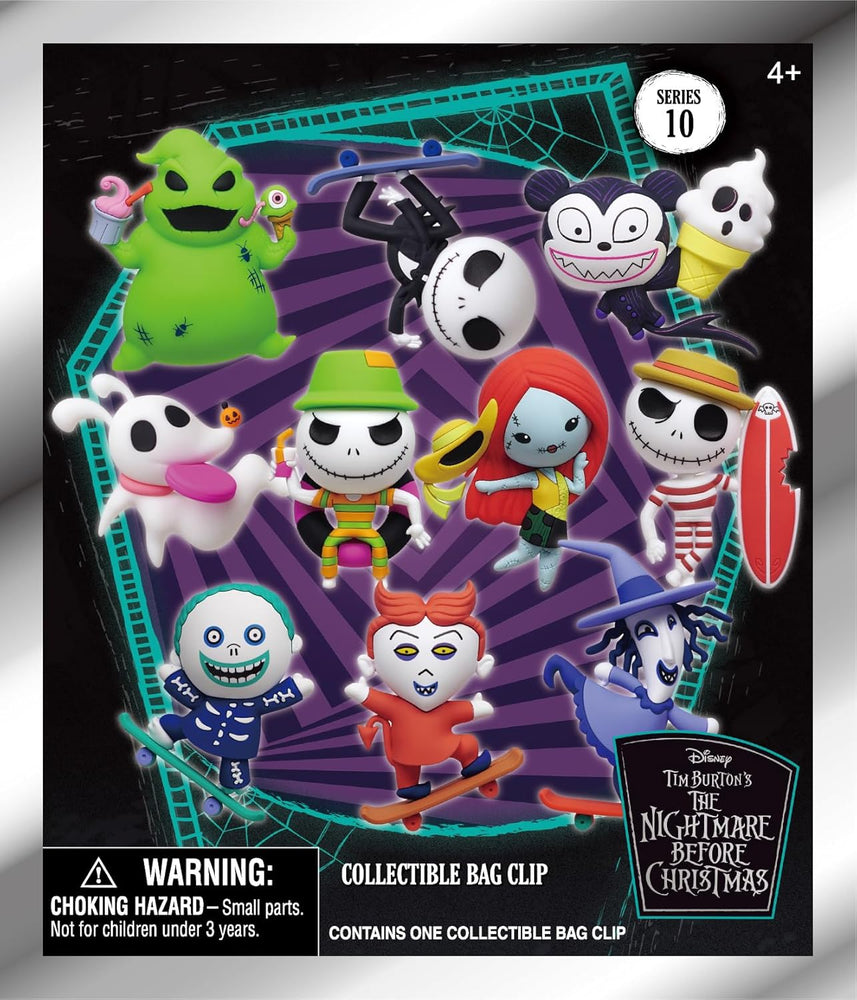 Nightmare Before Christmas: 3-D Figural Key Chain Blind Bag SERIES 10