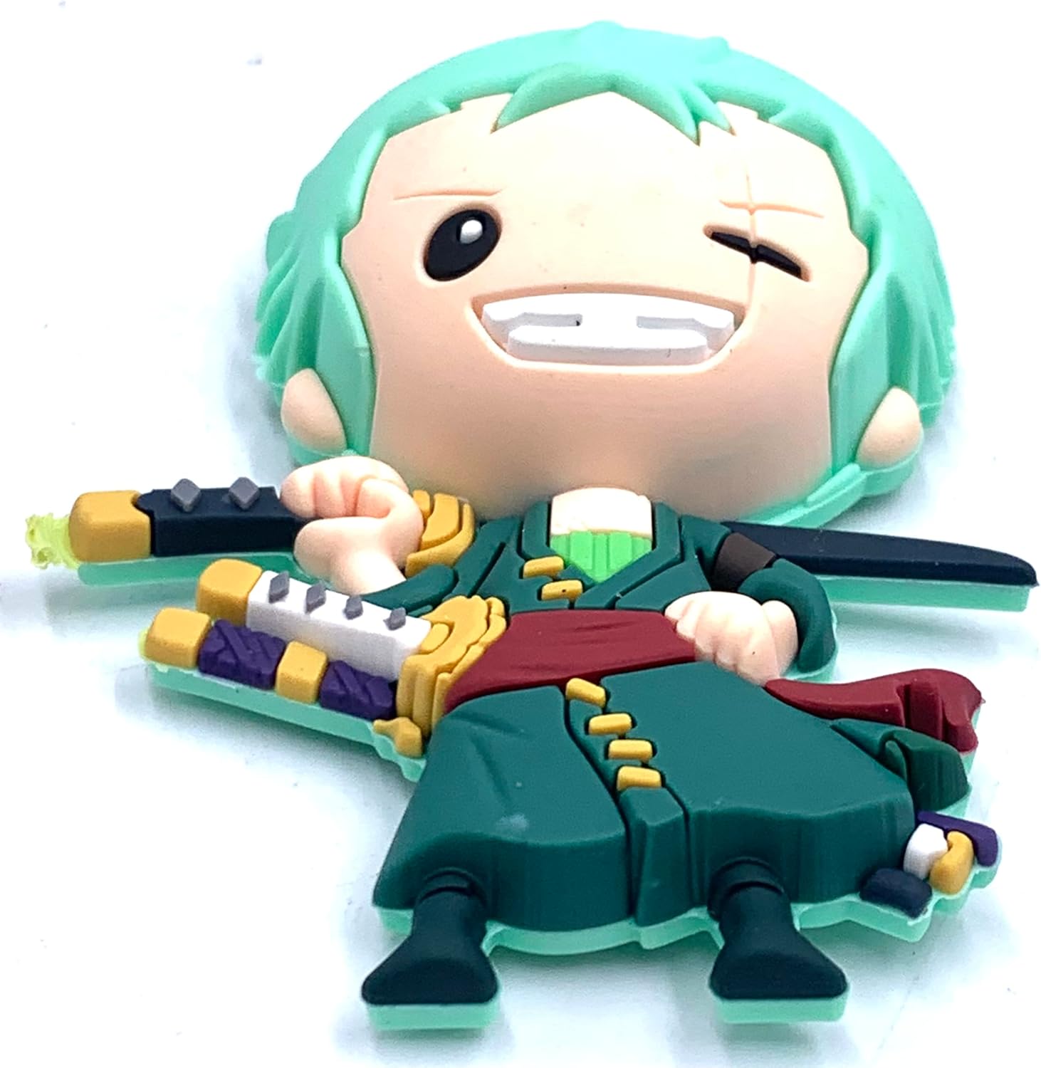 Monogram One Piece Zoro 3D Foam Figure Magnet - Magnet for Refrigerators and Lockers