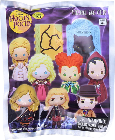 Monogram: DISNEY HOCUS POCUS 3-D Foam Bag Clip Mystery Bag S35 (1 x Random Blind Bag)