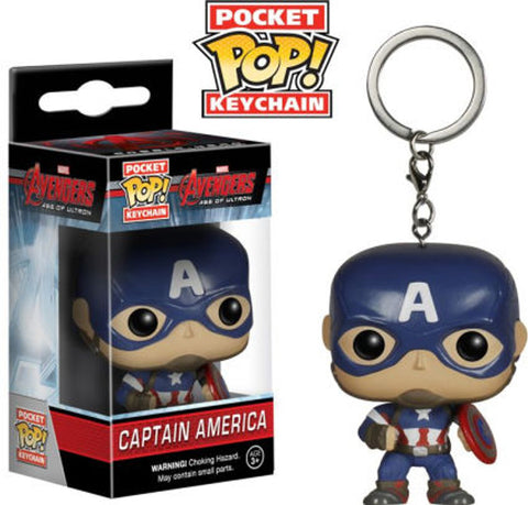 Funko Pop! Keychain: Marvel Avengers - Captain America