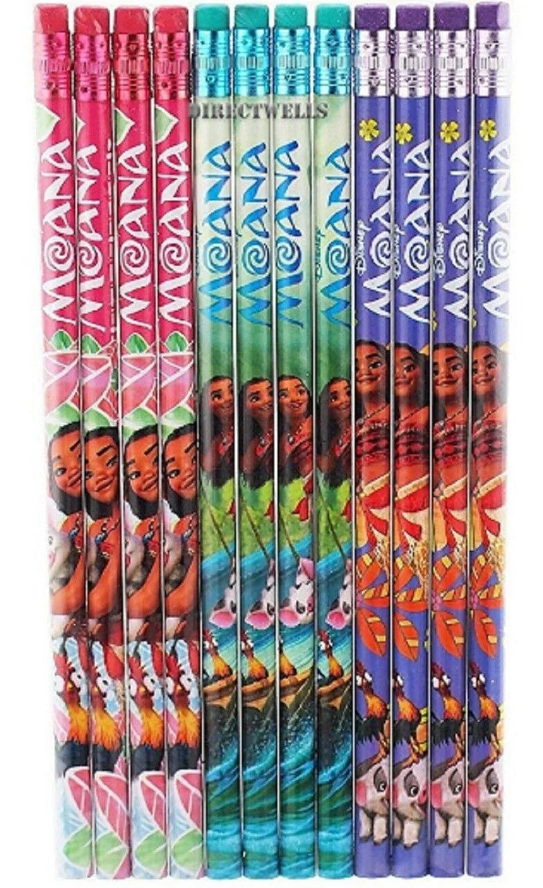 Disney Moana Pencils Party Favors / Stationary