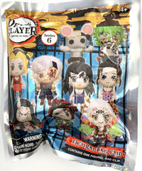 Monogram: Demon Slayer Kimetsu No Yaiba 3-D Foam Bag Clip Mystery Bag S6 (1 x Random Blind Bag) (Copy)
