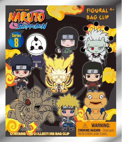 Monogram: Naruto 3-D Foam Bag Clip Mystery Bag Series 8