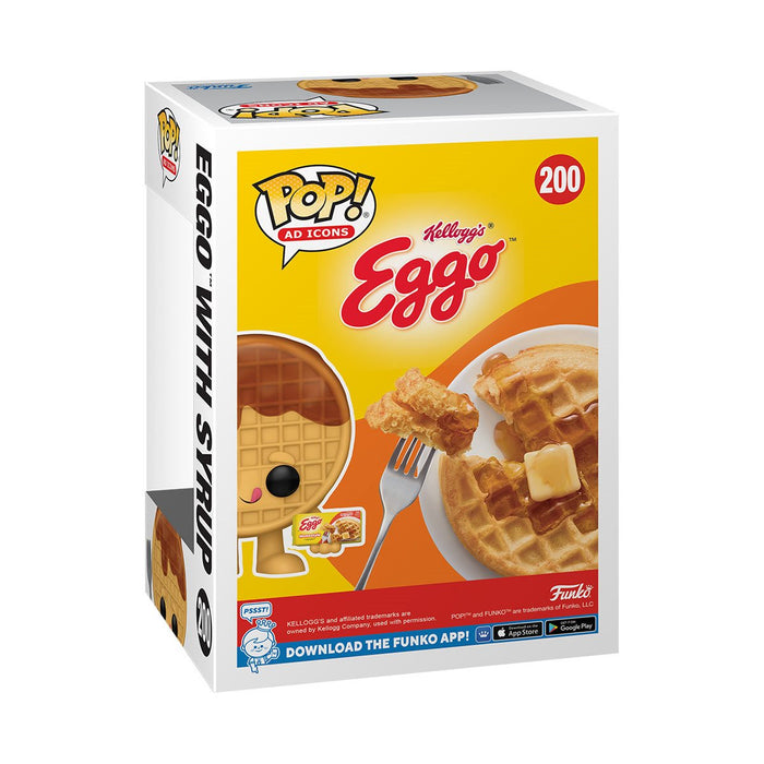 Funko Pop! Kellogg's Eggo Waffle with Syrup Scented Vinyl Figure #200 - Entertainment Earth Exclusive