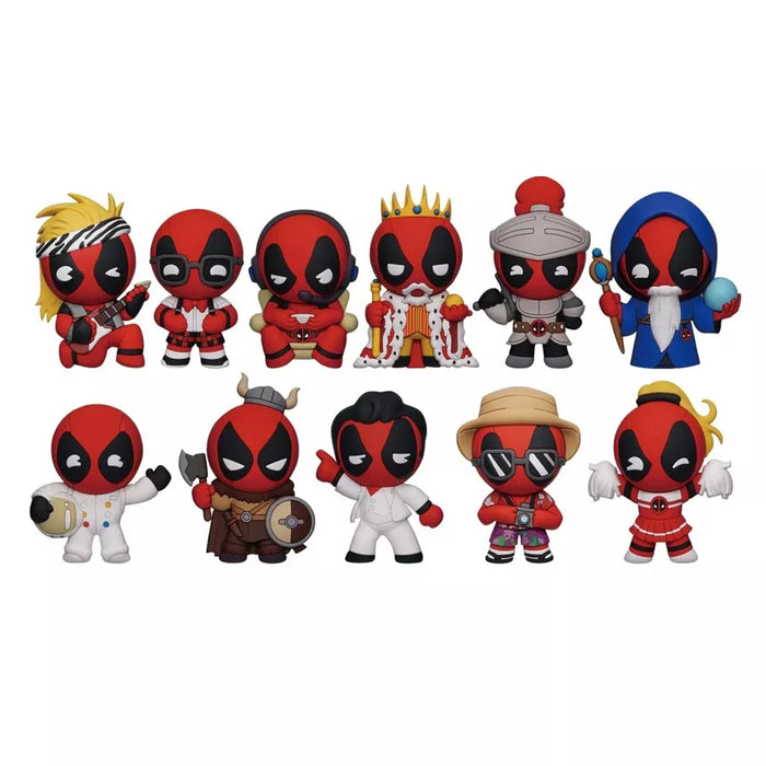 Monogram - Deadpool 3D Foam Bag Clip Keyring Blind Bag Series 6 -  x1 Random