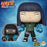 Funko Pop! Naruto Shippuden! HINATA with Twin Lion Fists Vinyl Figure - EE Exclusive #1339 COMMON & CHASE BUNDLE
