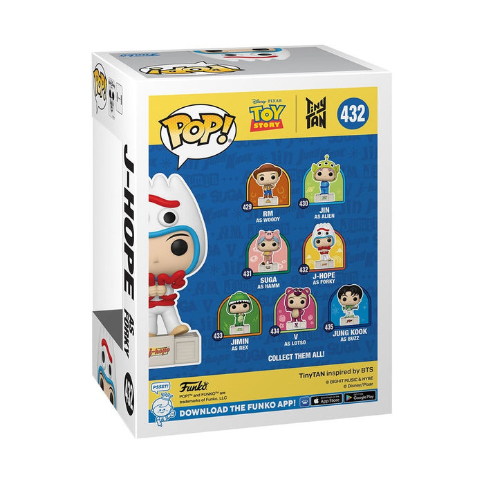 Funko Pop! Toy Story x TinyTAN BTS J-Hope as Forky Vinyl Figure #432