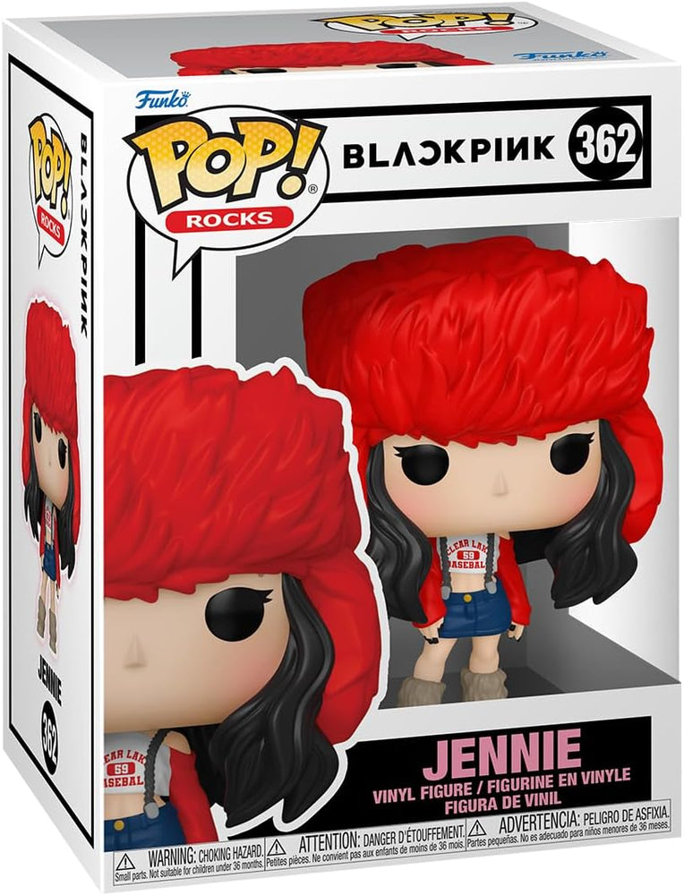 Funko Pop! Blackpink Jennie, Lisa, Jisoo & Rose Set Of 4 + Protectors