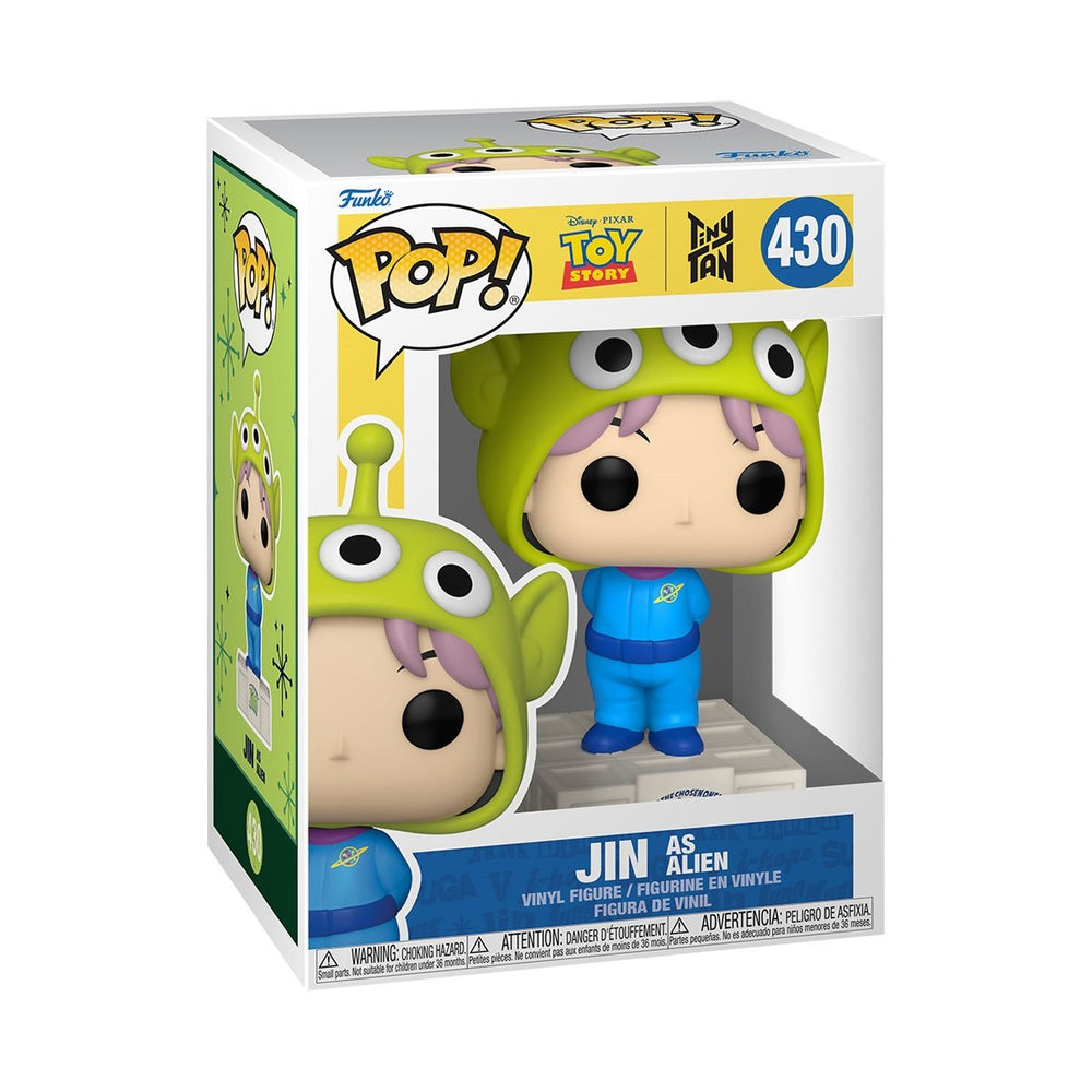 Funko Pop! Toy Story x TinyTAN BTS Jin as Alien Vinyl Figure #430