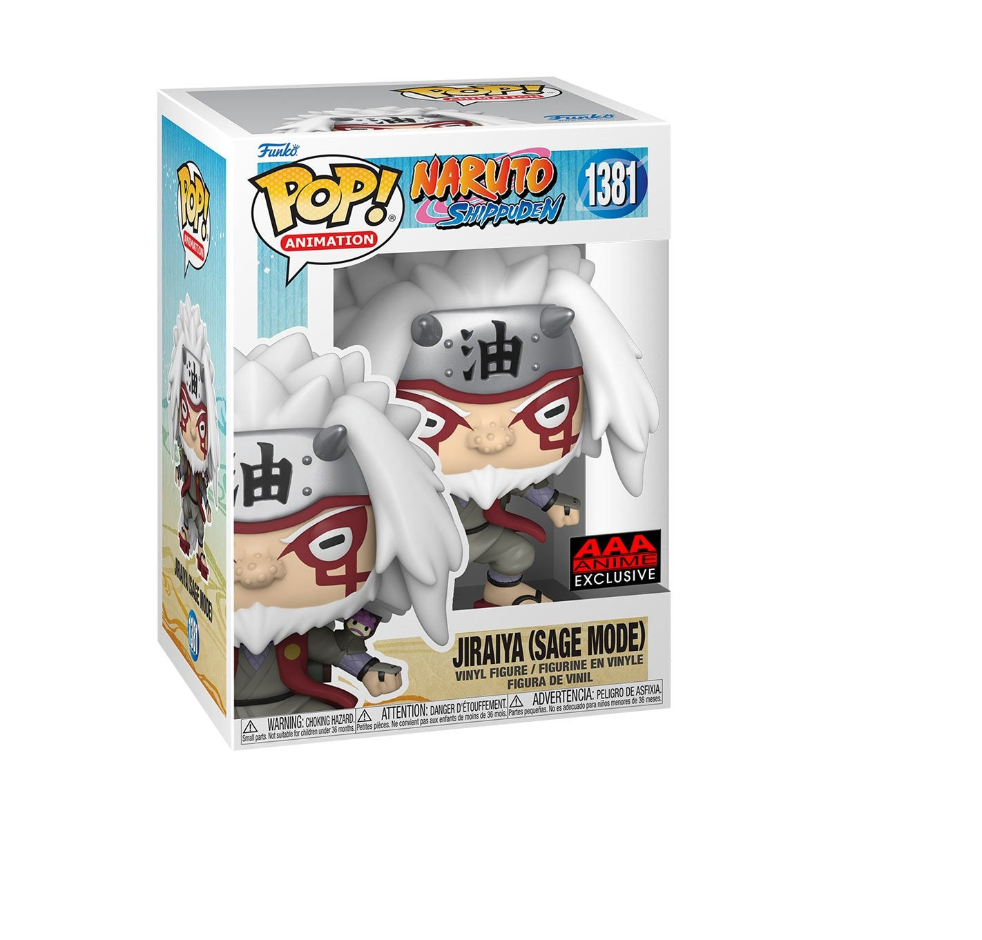 Naruto: Shippuden Jiraiya Sage Mode Funko Pop! Vinyl Figure - AAA Anime Exclusive