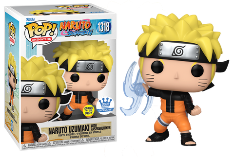Funko Pop! Naruto Shippuden - Naruto Uzumaki With Rasenshuriken #1318 Funko Exclusive