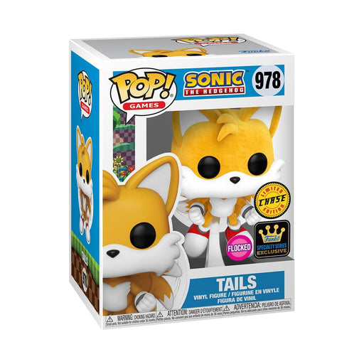 Funko Pop! Sonic the Hedgehog Tails Flying Vinyl Figure #978 - Specialty Series (CHASE)