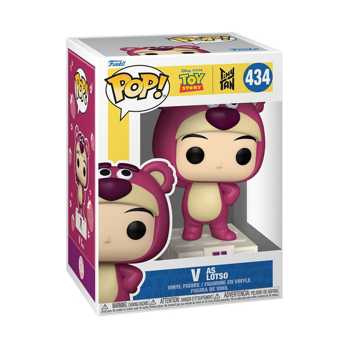 Funko Pop! Toy Story x TinyTAN BTS V as Lotso Vinyl Figure #434