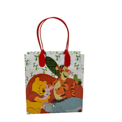 Disney Winnie The Pooh & Friends Party Favor Treat Bags with Handles, Disney Candy Bags for Birthday Party, Party Supply Decorations Pack of 12