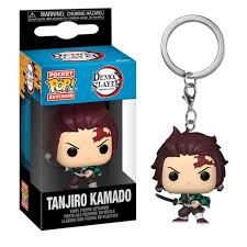 Pocket POP! Keychain: DEMON SLAYER - TANJIRO KAMADO Vinyl Figure Keychain