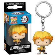 Pocket POP! Keychain: DEMON SLAYER - ZENITSU AGATSUMA Vinyl Figure Keychain