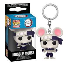 Funko Pop! Keychain: Demon Slayer - Muscle Mouse
