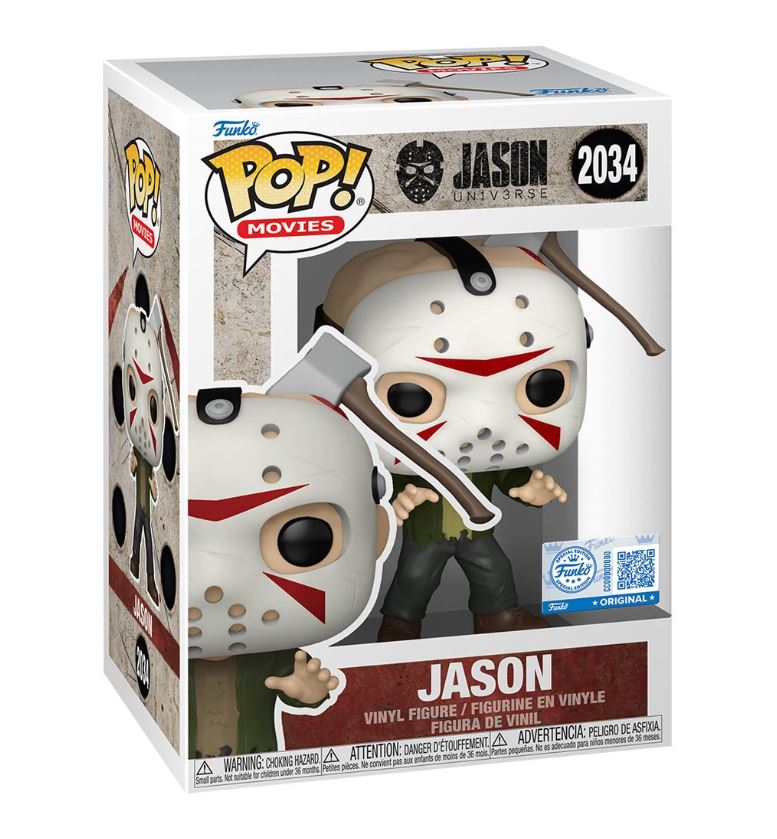 Funko Pop! Jason Universe – Jason Voorhees with Axe Face Vinyl Figure