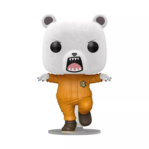 Funko Pop! Animation:One Piece Bepo Bear Flocked Vinyl Figure #1896 - AAA Anime Exclusive