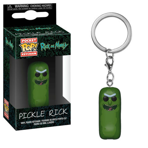 Funko POP Keychain Rick And Morty - Pickle Rick
