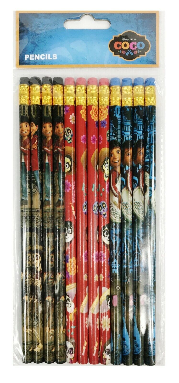 Disney Pixar Coco Pencils Party Favors / Stationary