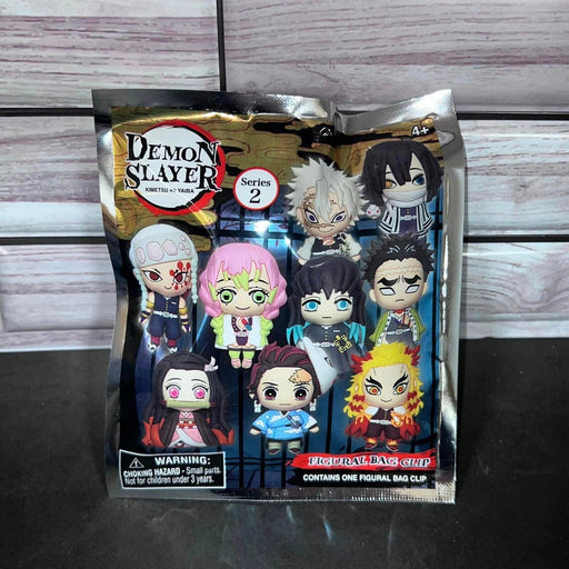 Monogram: Demon Slayer 3-D Foam Figural Bag Clip Keyring Blind Bag Series 2 (1 x Random)