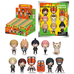 Monogram - Chainsaw Man 3-D Foam Bag Clip Keyring Blind Bag Series 1