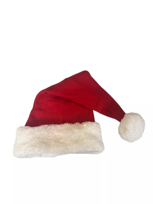 1X Santa Hat Christmas Hat Xmas Supply Plush Classic Fur Santa Claus Hat