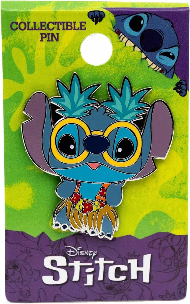 Monogram Disney Luau Stitch Enamel Pin