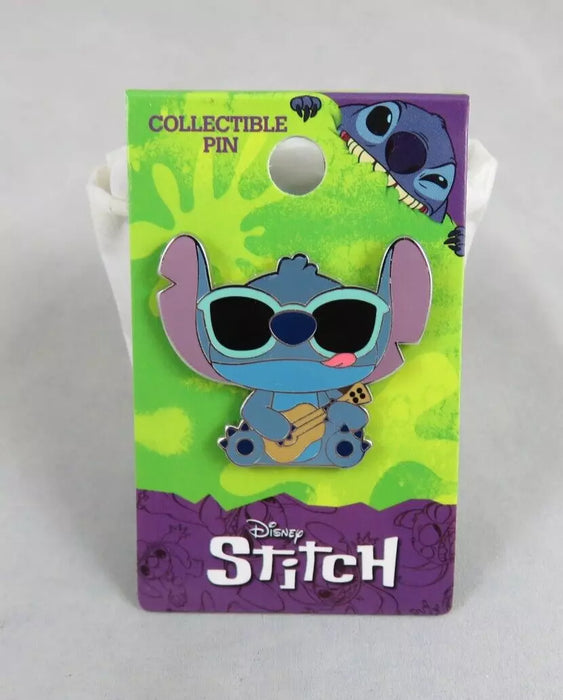 Monogram Disney Ukulele Stitch Enamel Pin