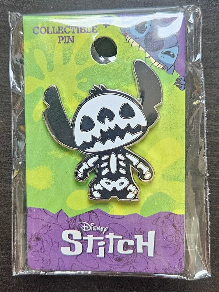 Monogram Disney Skeleton Stitch Enamel Pin