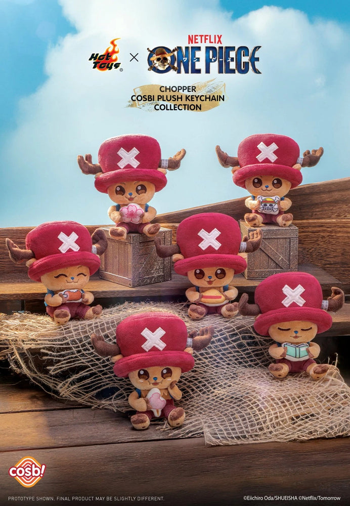 Hot Toys One Piece - Chopper Cosbi Plush Keychain Collection Set Blind Box Gift 1pc RANDOM LABUBU (Copy)