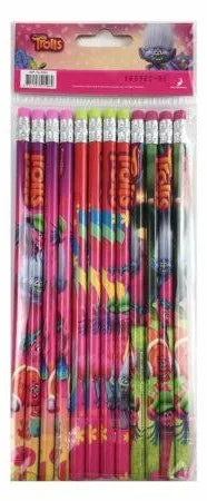 Dreamworks Trolls Pencils Party Favors / Stationary