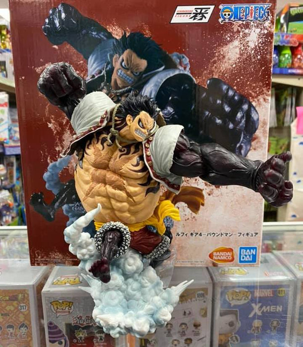 Bandai Tamashii Nations One Piece Luffy Gear 4 Boundman Battle Memories Ichiban Statue