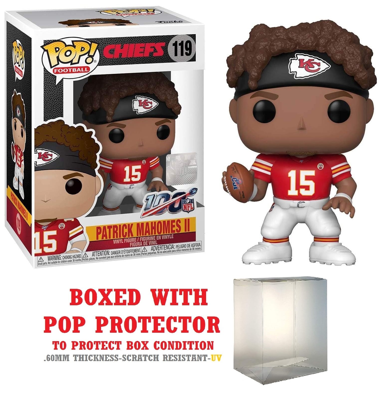FUNKO POP! Chiefs: Patrick Mahomes II Vinyl Figure #119