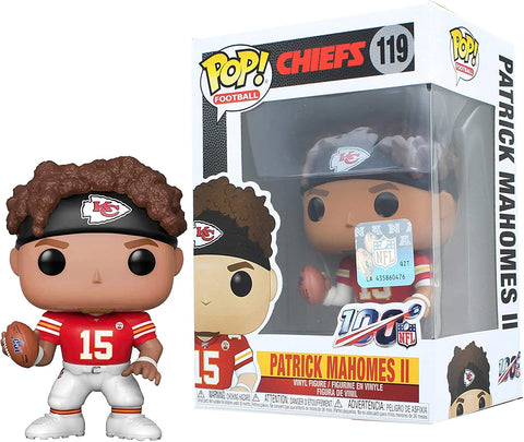 FUNKO POP! Chiefs: Patrick Mahomes II Vinyl Figure #119