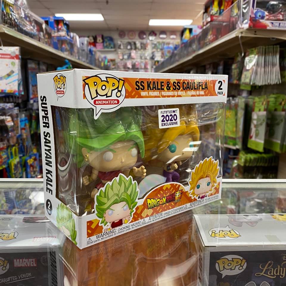 SS Kale & SS Caulifla 2020 Funimation Exclusive Dragon Ball Z Funko Pop! 2-Pack